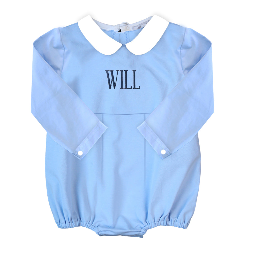 Light Blue Laine Long-Sleeve Bubble