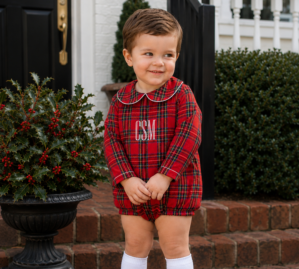 How to Choose a Monogram for Your Child’s Christmas Outfit