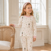 Christmas Pink Nutcracker Loungewear Set