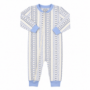 Valentine's Day Blue Hearts Zippy Loungewear