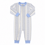 Valentine's Day Blue Hearts Zippy Loungewear