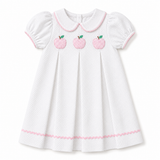 Pretty in Pink Gingham Apple Dress