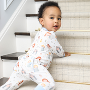 Unisex Nativity Zip Romper