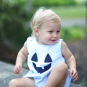 Blue Boo-Tastic Jack-O-Lantern Bubble