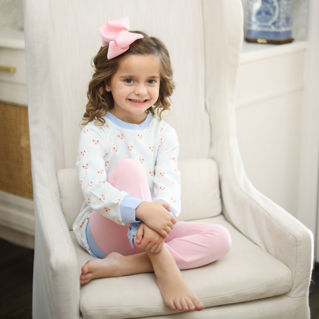 Baby Blue Santa Sweatshirt