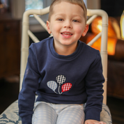 Navy Birthday Balloon Sweatshirt