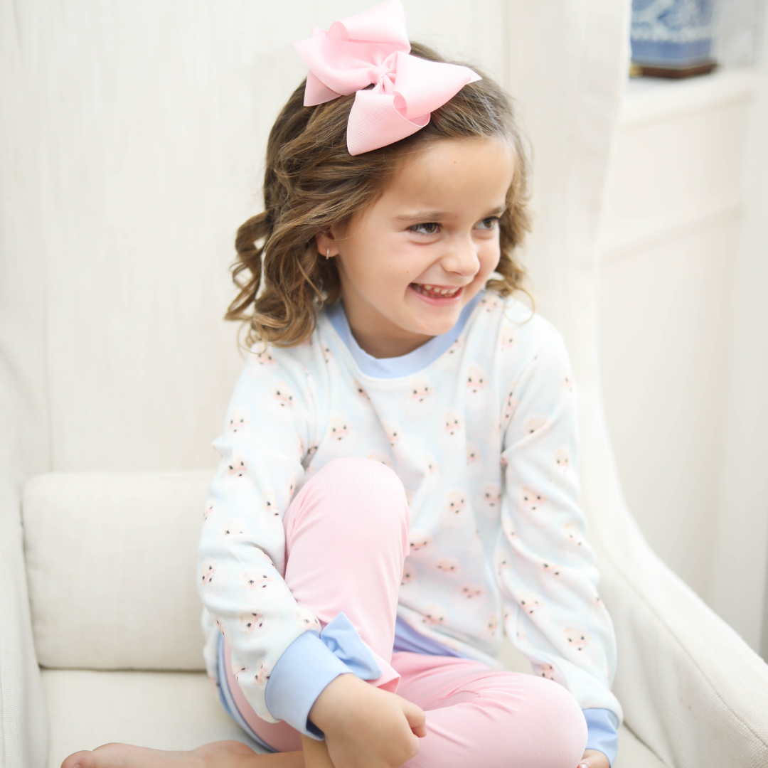 Baby Blue Santa Sweatshirt