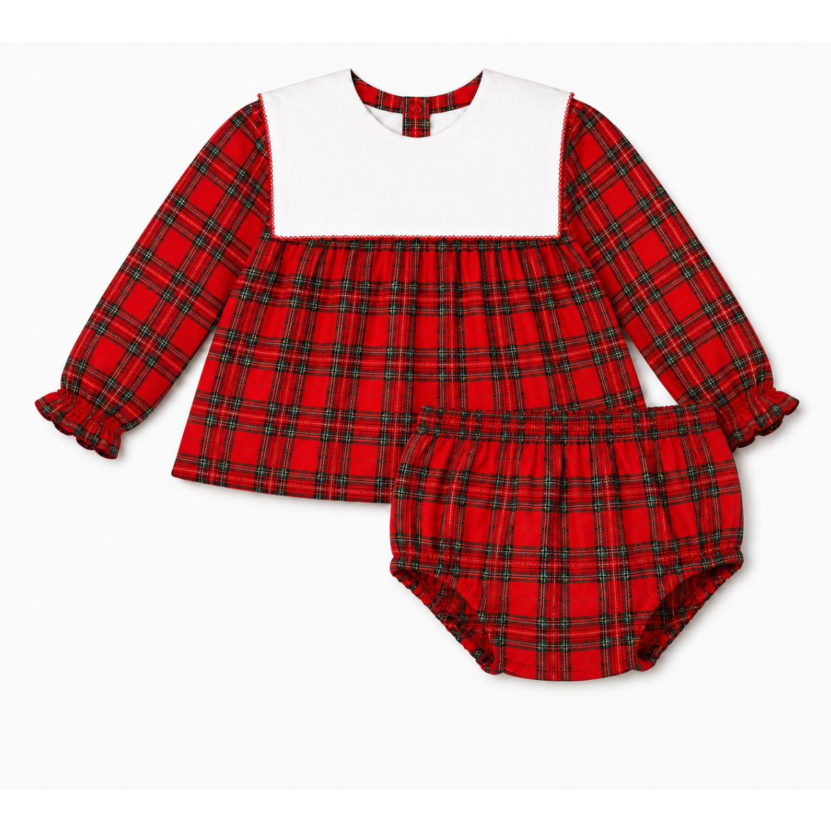 Christmas Red Tartan Sing Set