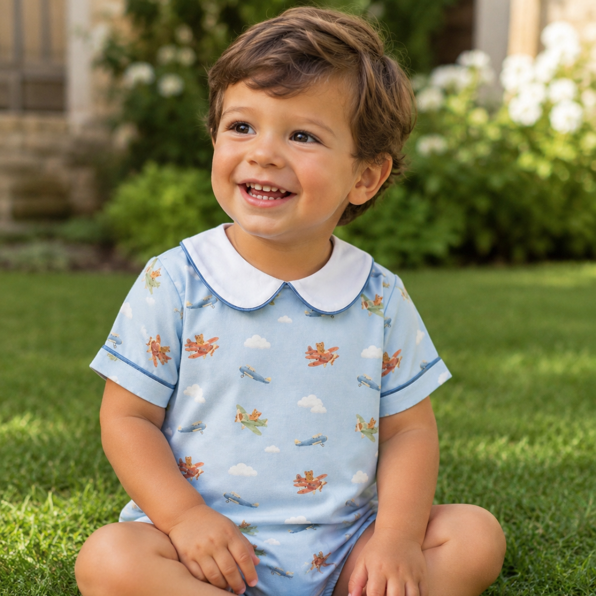 Boys Fall Aviator Bubble