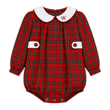 Christmas Red Tartan Bubble