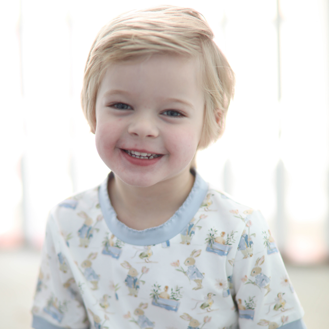Bunny Print Loungewear Set