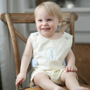Yellow Gingham Shortall