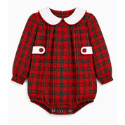Christmas Red Tartan Bubble