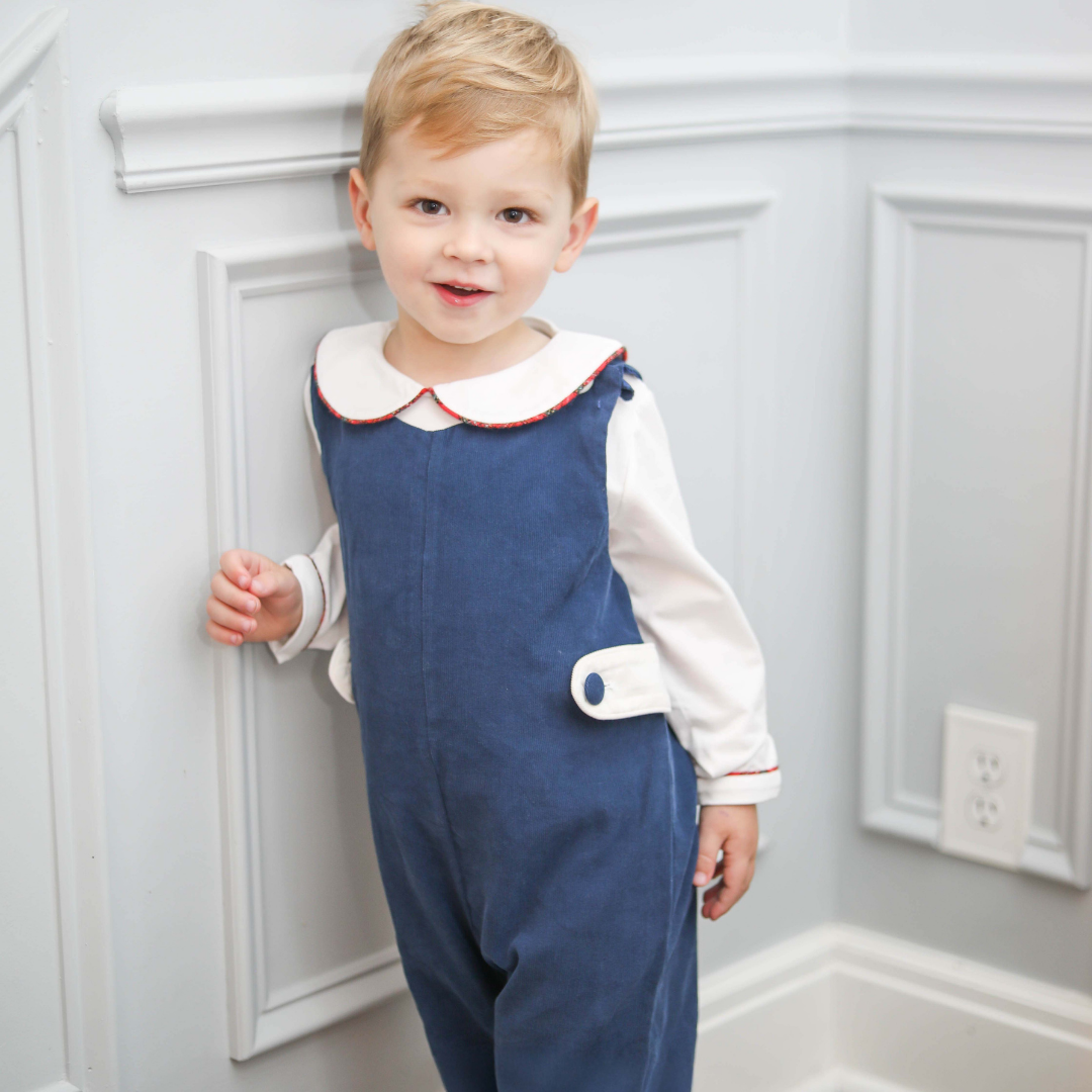 John Paul Navy Corduroy Longall