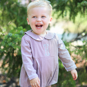 Autumn Brown Gingham Bubble