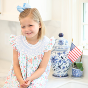 Annie Smocked Floral Dress