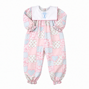 Heart Patchwork Romper