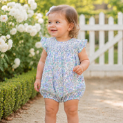 Floral Smocked Bubble