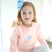 Pink Birthday Balloon Sweatshirt