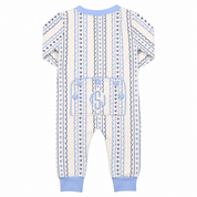 Valentine's Day Blue Hearts Zippy Loungewear