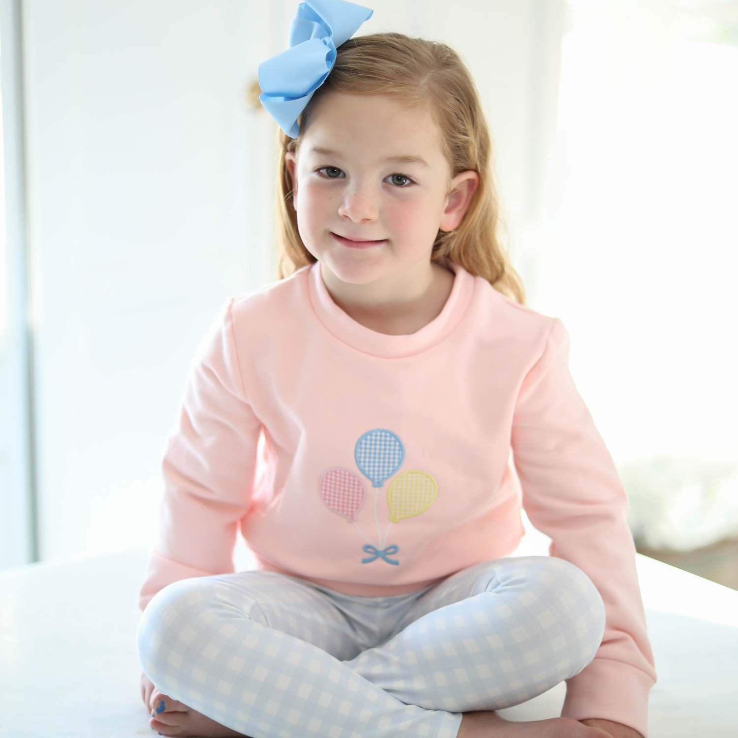 Pink Birthday Balloon Sweatshirt
