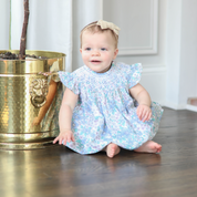 Floral Smocked Swing Set