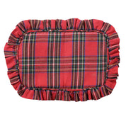 Red Tartan Catch-all Zipper Pouch