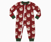 Christmas Vintage Santa Zippy Loungewear