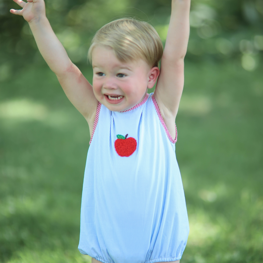 Unisex Vintage Apple Bubble