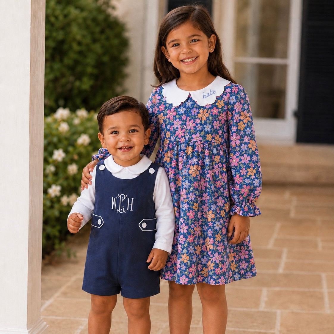 Navy Oxford Shortall