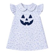 Blue Floral Jack O' Lantern Dress
