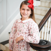 Pink Christmas Scene Dress