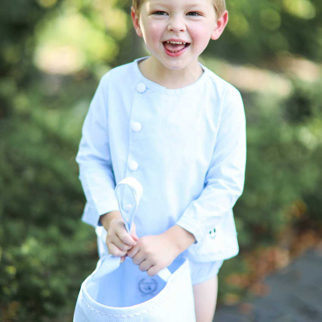 Blue Halloween Ghost Bloomer Set