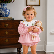 Pink Corduroy Nutcracker Swing Set