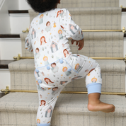 Unisex Nativity Zip Romper