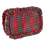 Red Tartan Catch-all Zipper Pouch