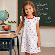 A+ Apple Flutter Dress
