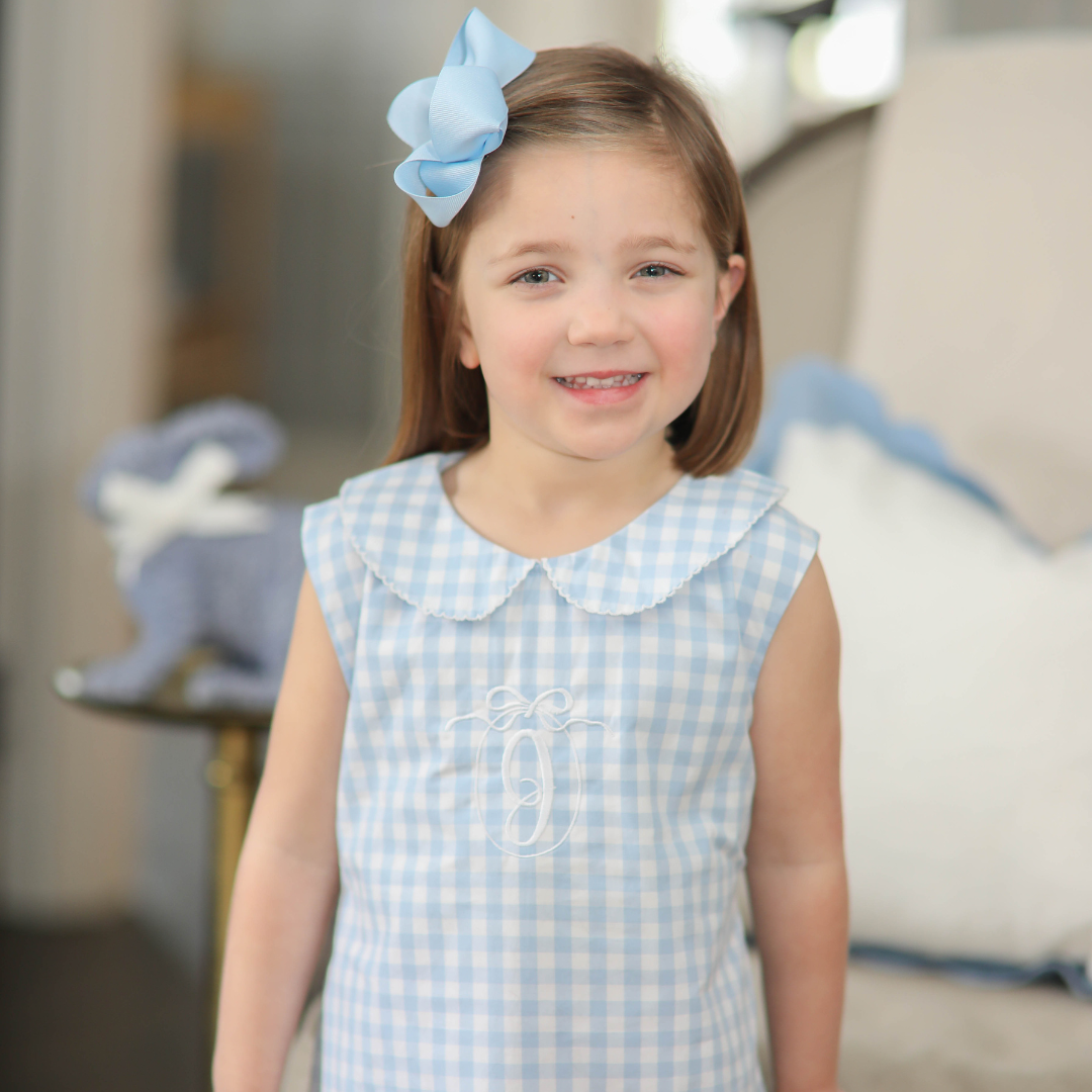 Blue Gingham Dress