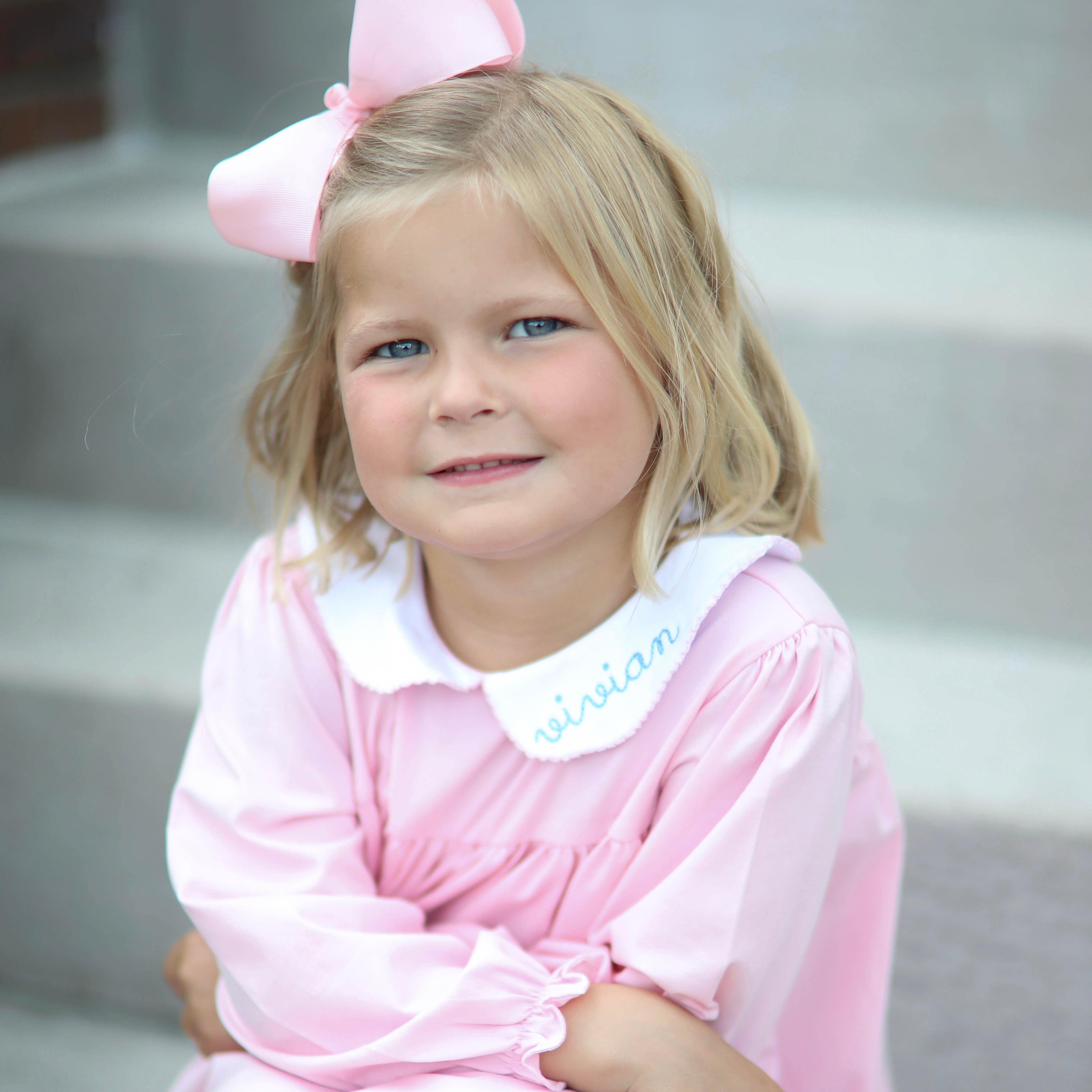 Reese Pink Knit Dress