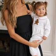 Christmas Gingerbread Romper
