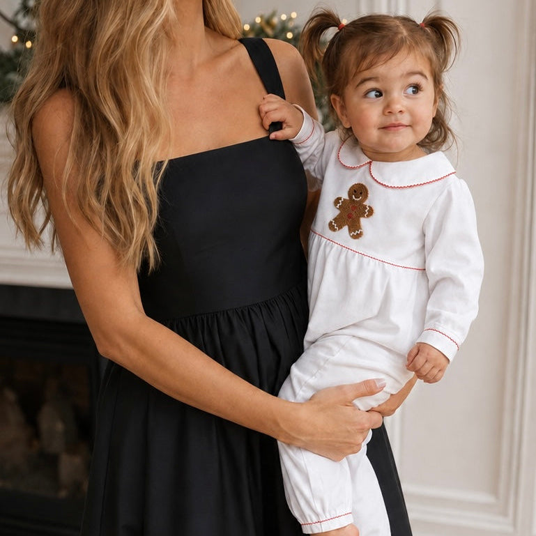 Christmas Gingerbread Romper