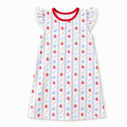 A+ Apple Flutter Dress