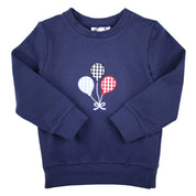 Navy Birthday Balloon Sweatshirt