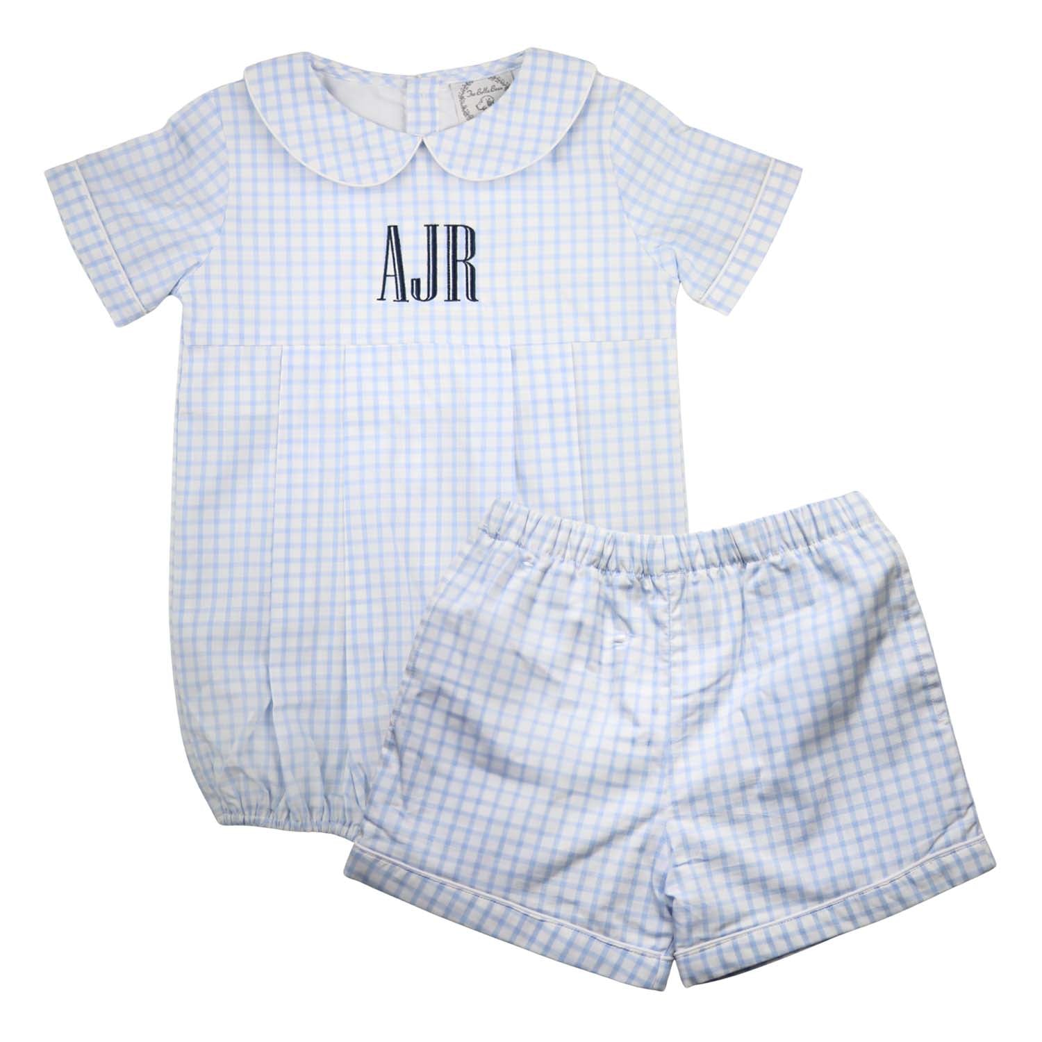 Blue Windowpane Bubble