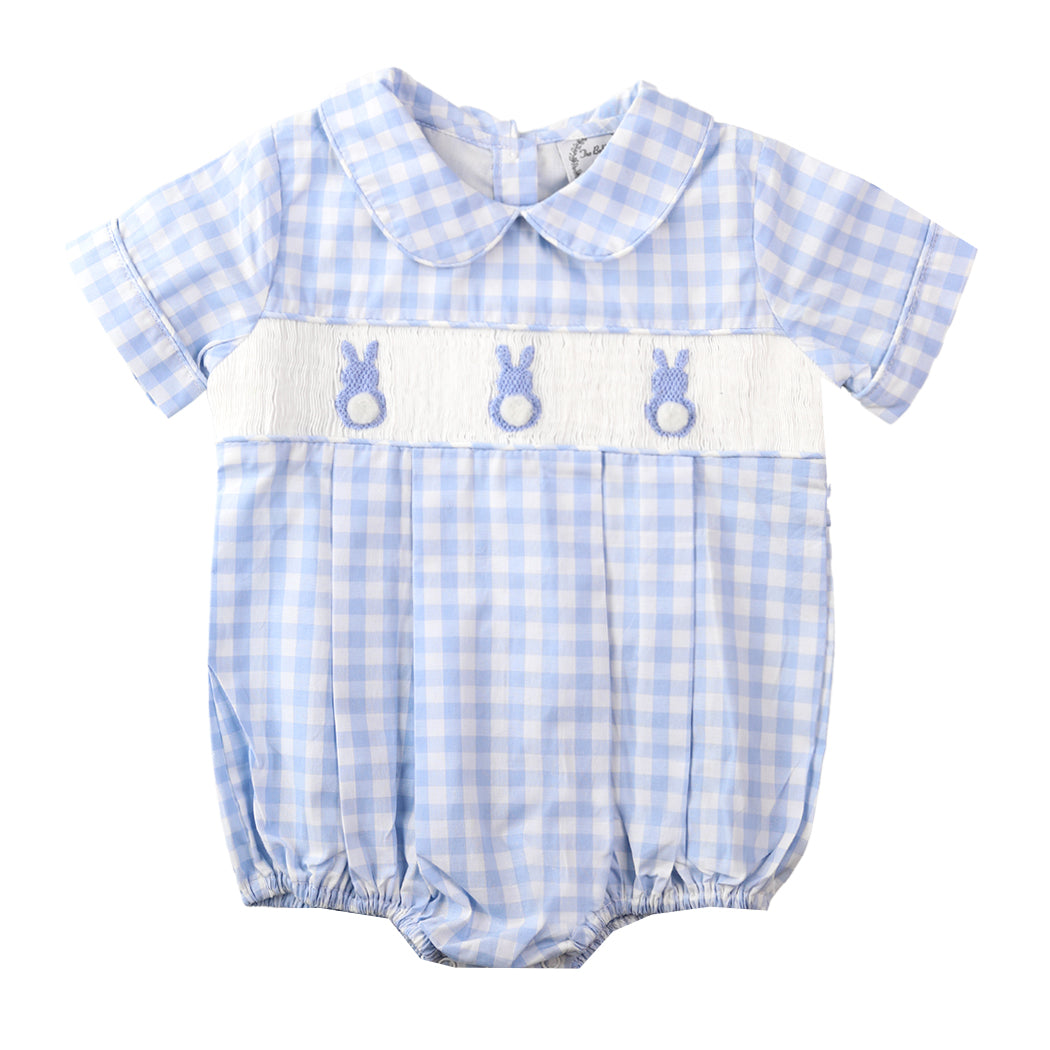 Blue Peter Cottontail Smocked Bunny Bubble
