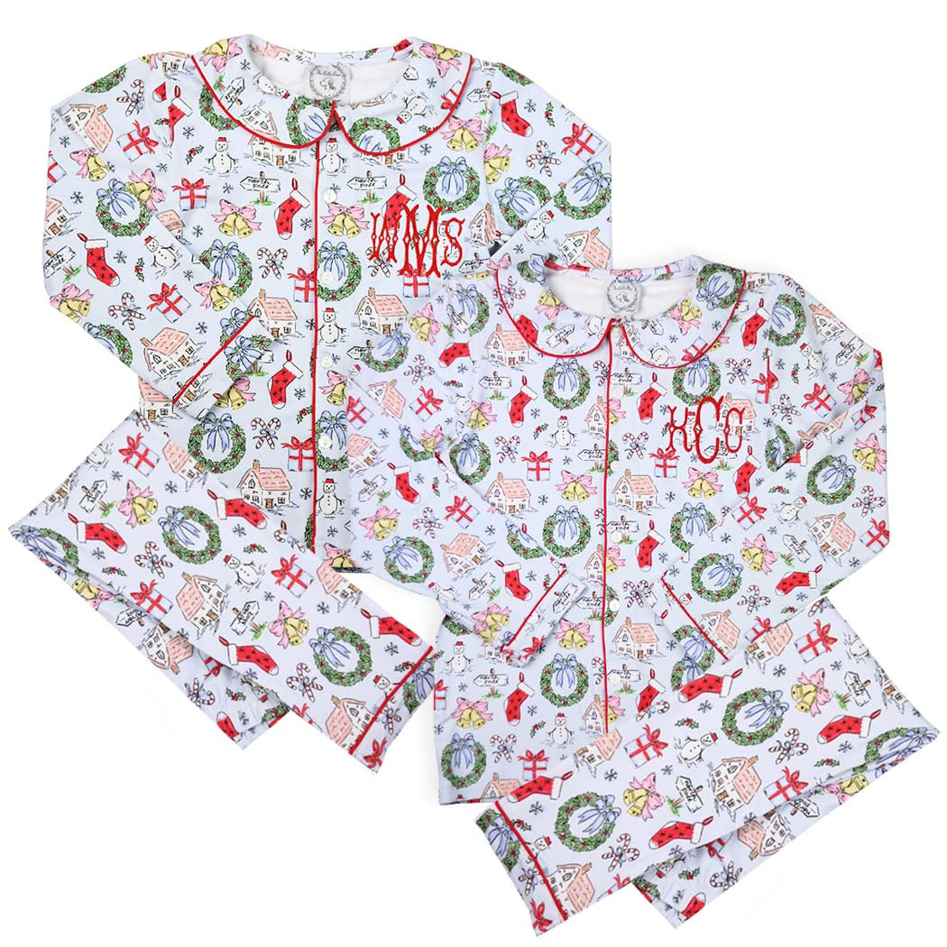 Unisex Christmas Village Loungewear