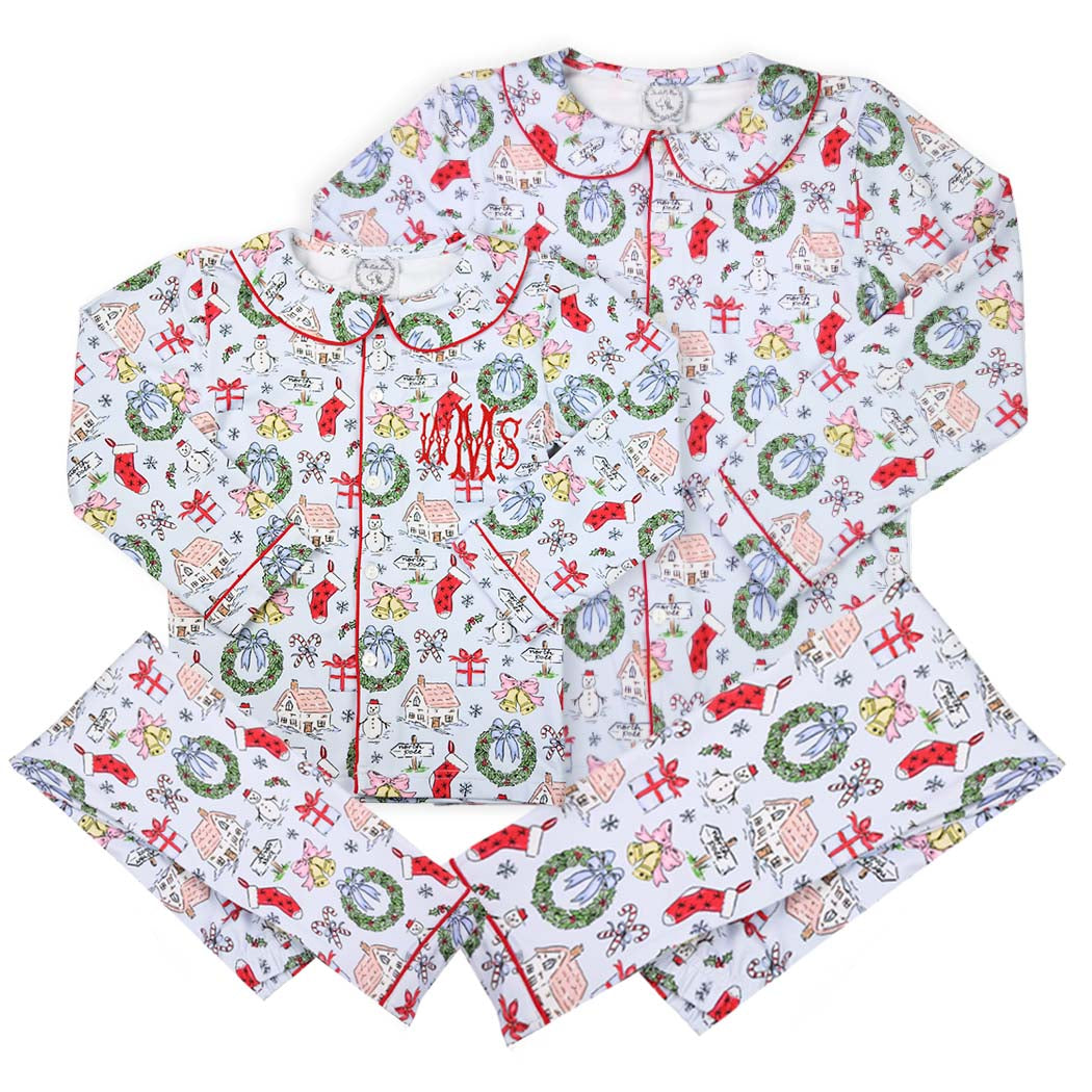 Unisex Christmas Village Loungewear