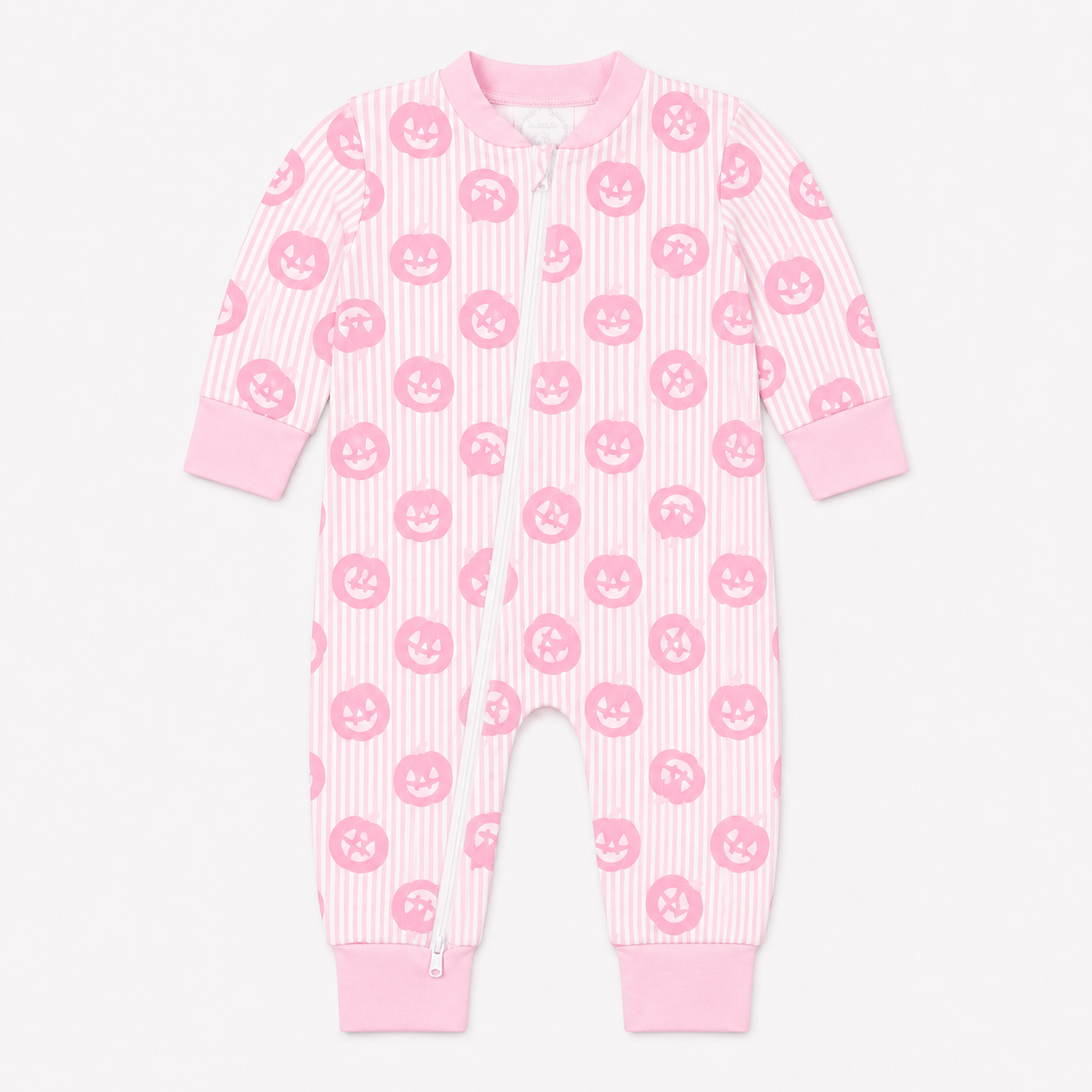 Pink Pumpkin Zippy Loungewear