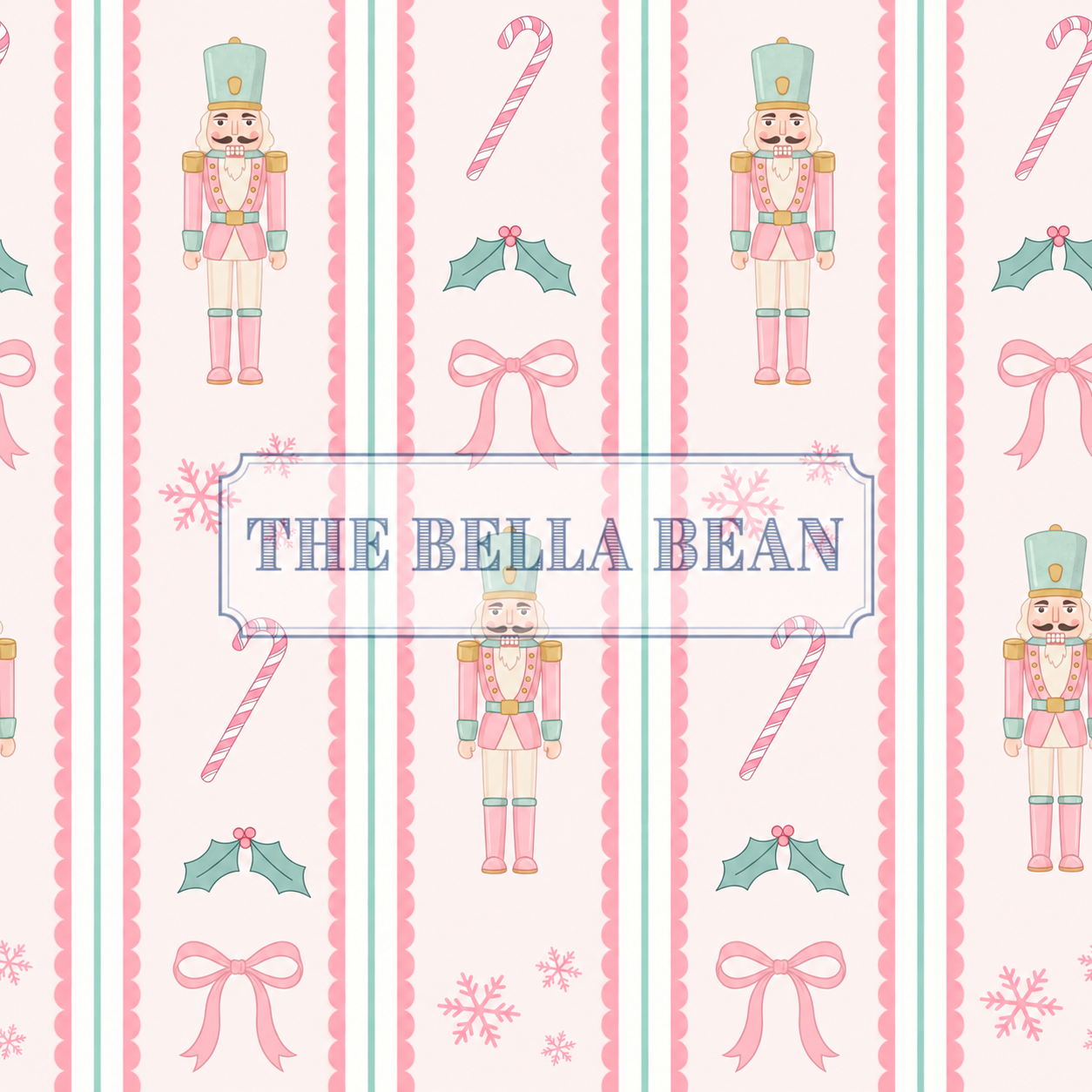 Smocked Christmas Nutcracker Swing Set