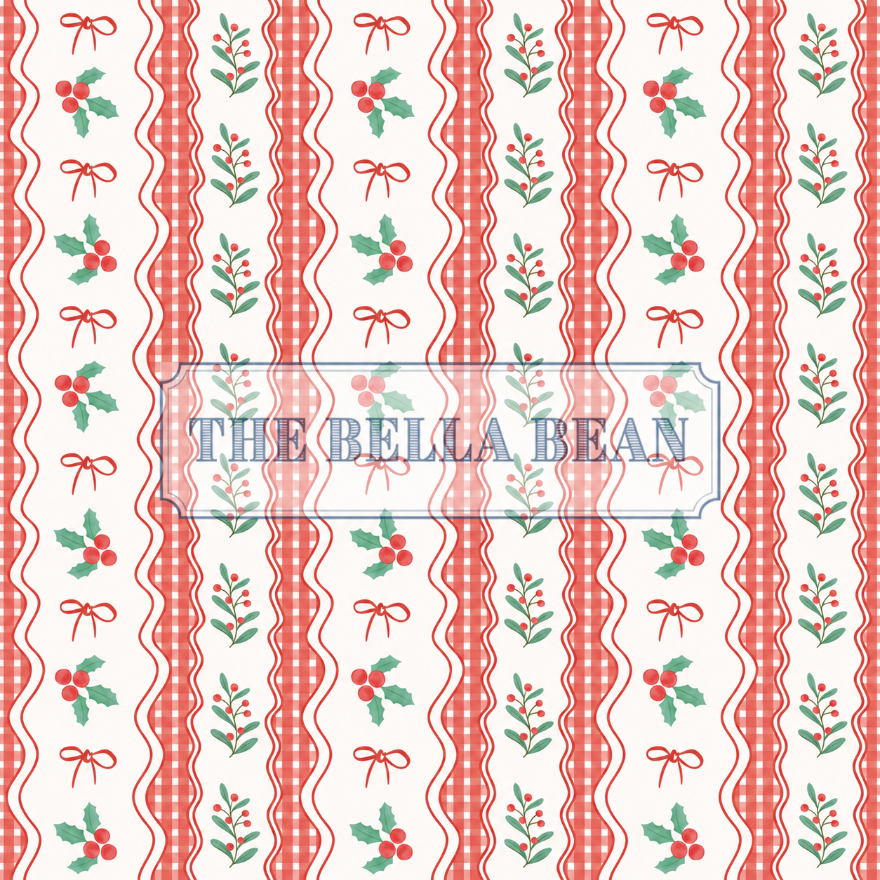 Christmas Smocked Holly Dress